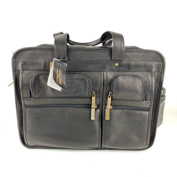 Claire Chase Executive Computer Briefcase NWT - Picture 1 of 9